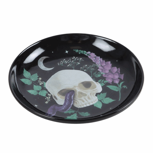 Venom & Vines Skull Trinket Dish - Image 3