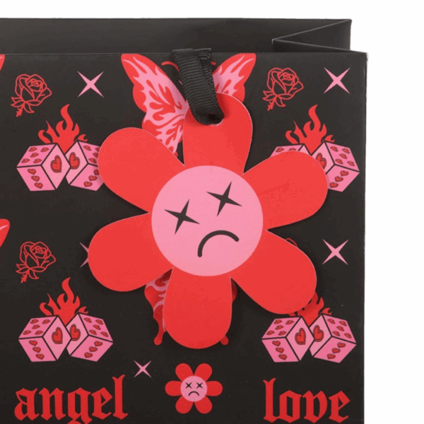 23cm Medium Flaming Butterfly Gift Bag - Image 3