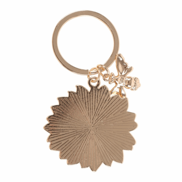 You Are My Sunshine Sunflower Keyring - Image 4