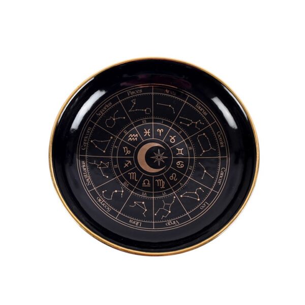 Black Astrology Wheel Trinket Dish - Image 2
