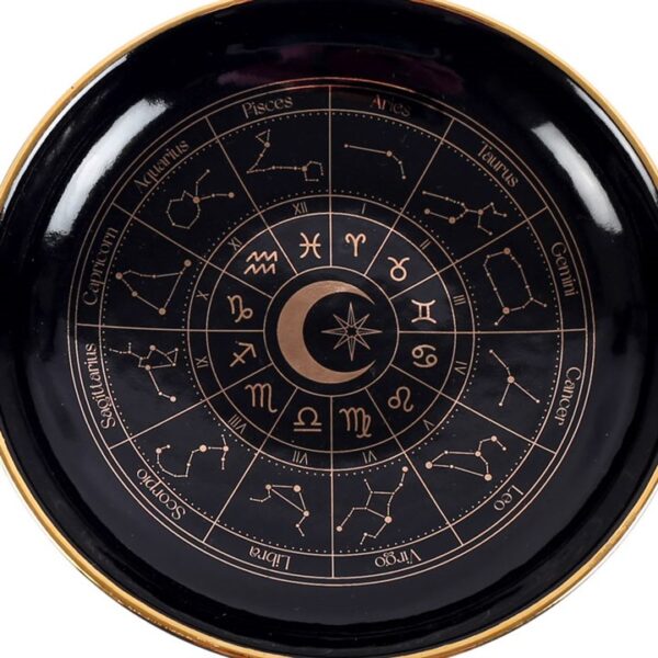 Black Astrology Wheel Trinket Dish - Image 4