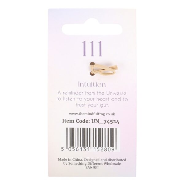 111 Angel Number Keyring - Image 4