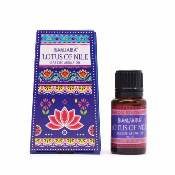 Banjara Indian Fragrance Oil 10ml - Lotus of the Nile - Image 2