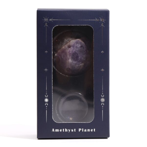 Ametyst Planet on a Sola Goldstone Stand (JUPITER) - Image 5
