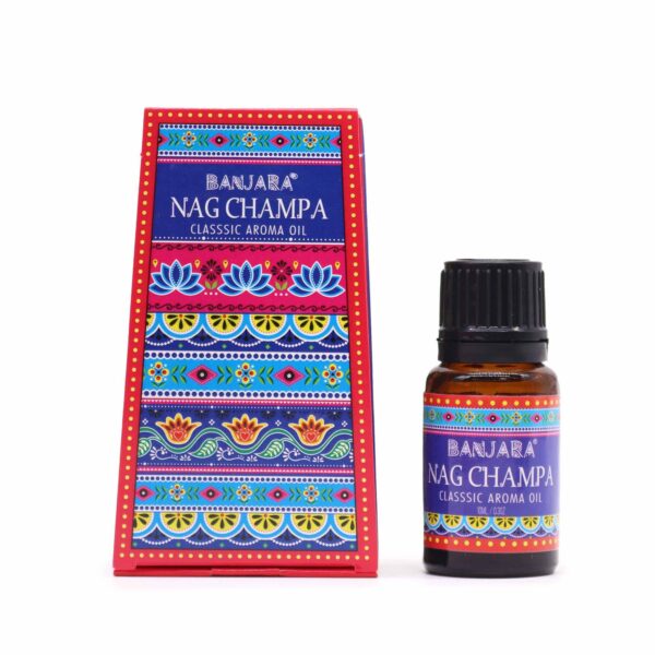 Banjara Indian Fragrance Oil 10ml - Nag Champa - Image 2