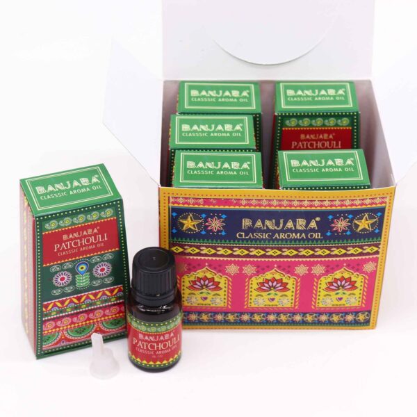 Banjara Indian Fragrance Oil 10ml - Pathchouli - Image 2