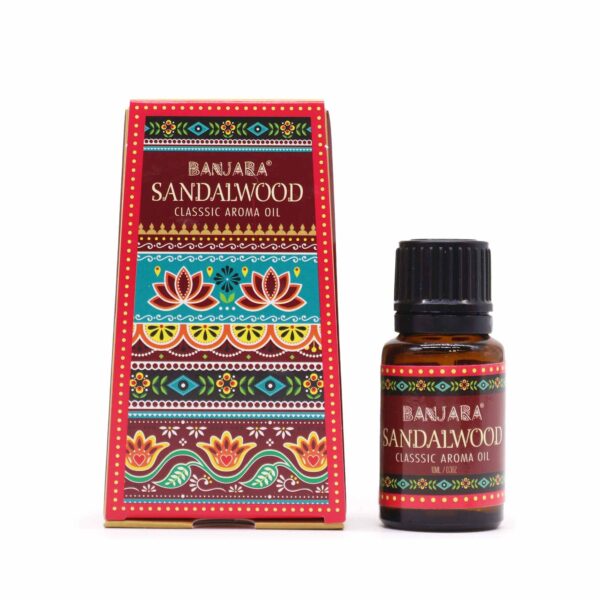 Banjara Indian Fragrance Oil 10ml - Sandalwood - Image 2