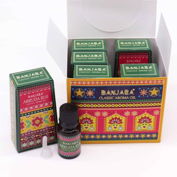 Banjara Indian Fragrance Oil 10ml - Arruda Rue - Image 2