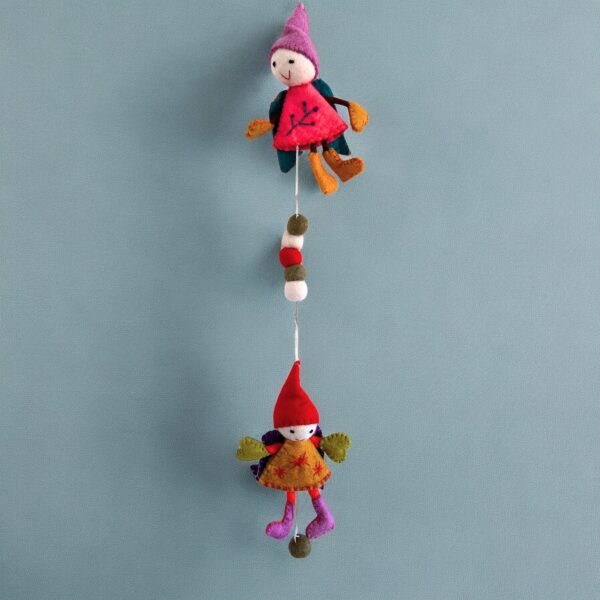 Felt Wall Hanging  - Fairy Angels - Image 6