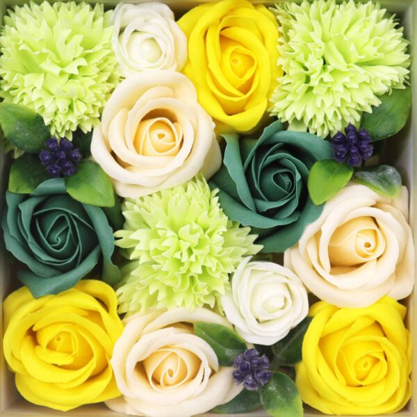 Square Box - Spring Celibrations - Yellow & Greens - Image 4