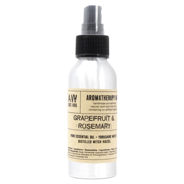 100ml Essential Oil Mist - Graperfruit and Rosemary - Image 2