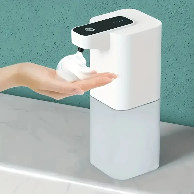 Automatic Soap Dispenser Infrared Sensing Foam Hand Sanitizer USB Rechargeable Foaming Hand Soap Dispenser For Home Bathrooms 1