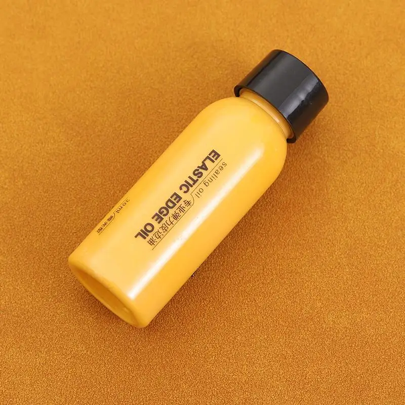 30ml Leather Edge Paint Oil Dye Dressing Color Coats Leather Edges Finish Supplies DIY Craft Leather Shoe Edges Pigment – Lemon-yellow 11