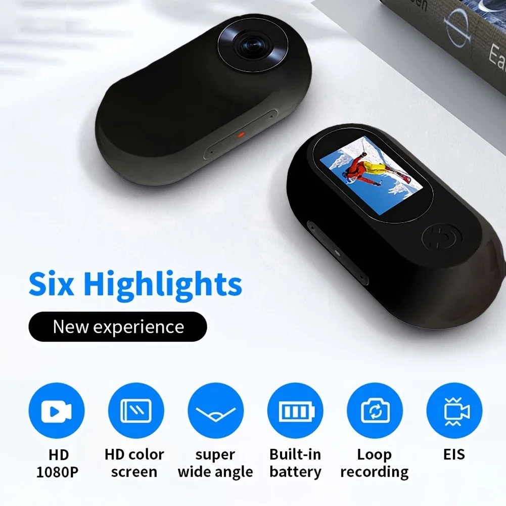 HD 1080P Dog Tracker Collar No WiFi Needed Dog Cat Pet Camera Collar Pet Sport Camera Video Records for Cats Dogs Birthday Gift 3