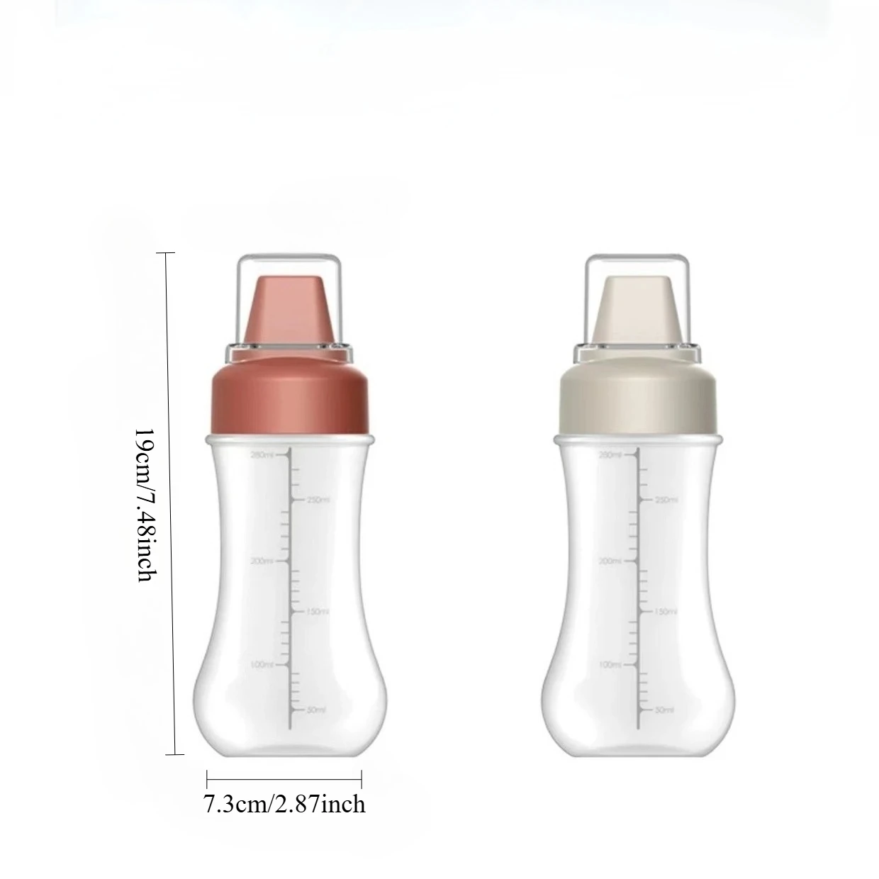 Porous Squeeze Sauce Bottle,350ML Tomato Honey Salad Dressing Container,Kitchen Condiment Dispenser for Ketchup,BBQ Sauces, Oil 5