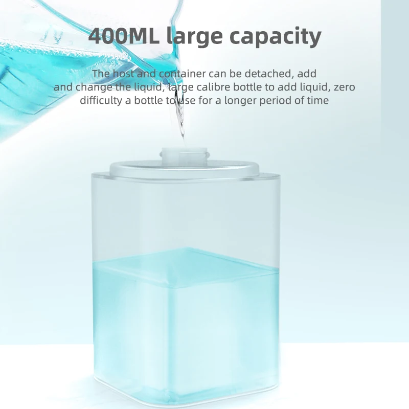 Automatic Soap Dispenser Infrared Sensing Foam Hand Sanitizer USB Rechargeable Foaming Hand Soap Dispenser For Home Bathrooms 4