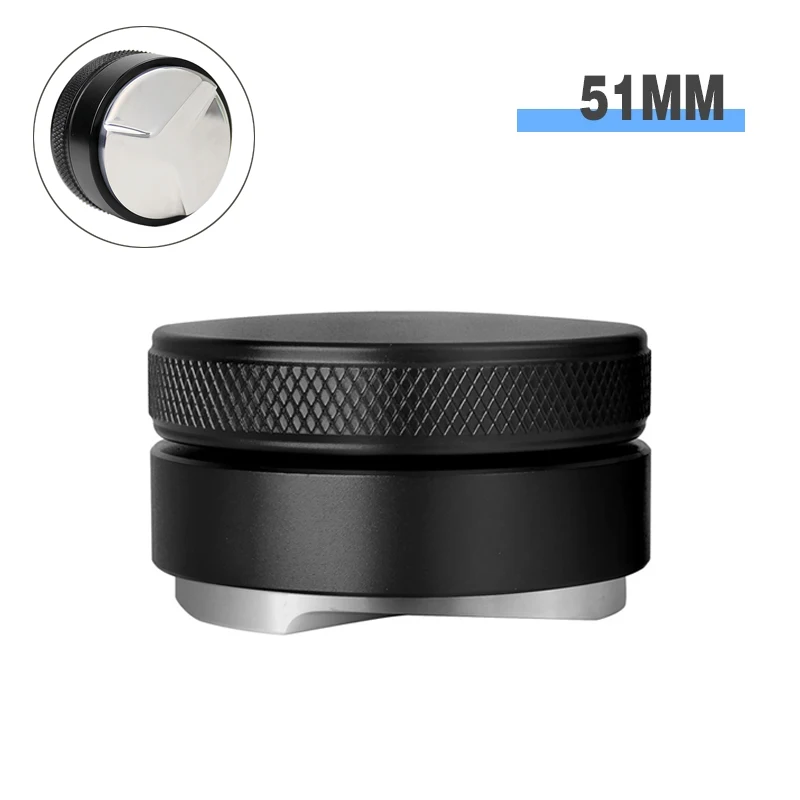 Coffee Tamper Constant Pressure 51MM 53MM 58MM Calibrated 30Lbs For Delonghi Breville Espresso Machine Accessories Barista Tools – 51mm Distributor 6