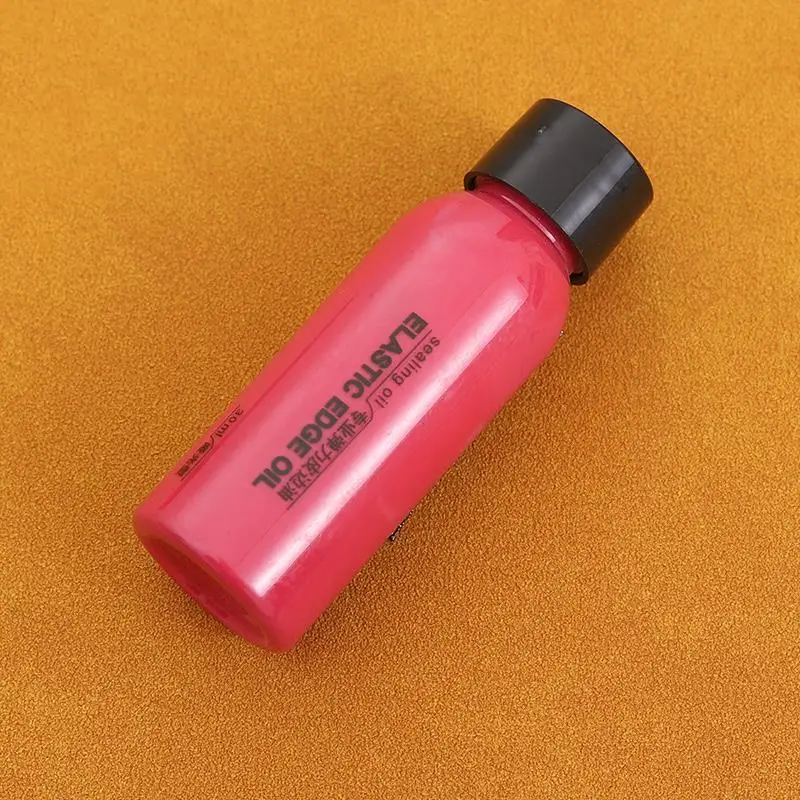 30ml Leather Edge Paint Oil Dye Dressing Color Coats Leather Edges Finish Supplies DIY Craft Leather Shoe Edges Pigment – Rose Red 7