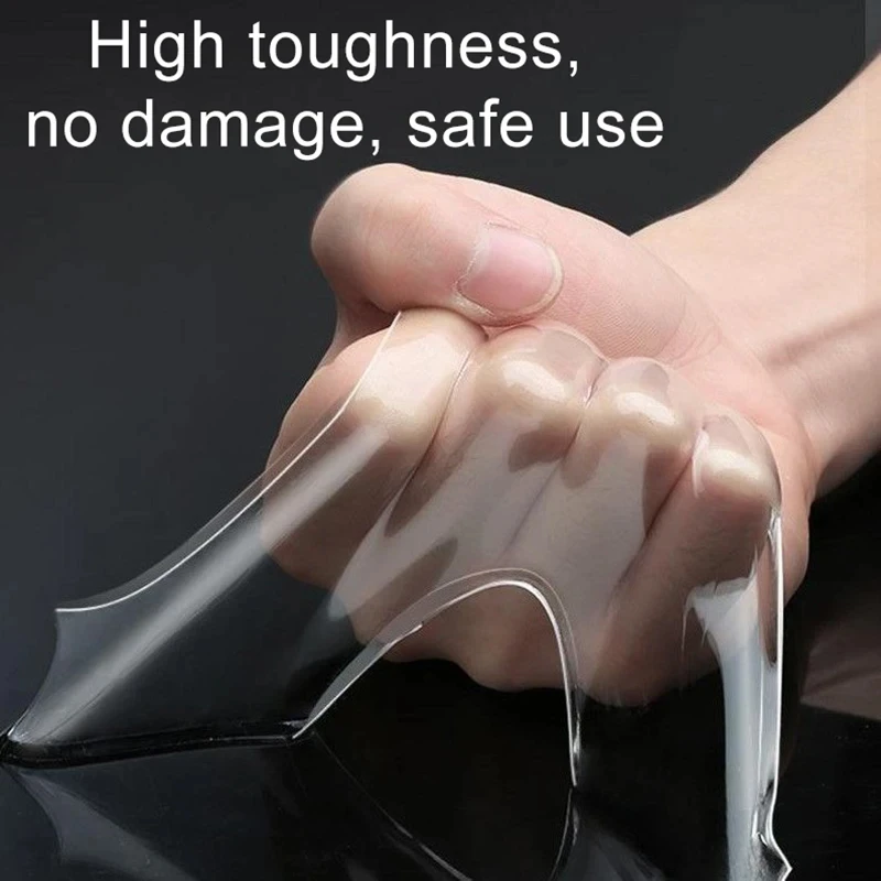 1pc Nano Tape Super Strong Double Sided Tape Extra Strong Adhesive Non-slip Waterproof Transparent Tape for Kitchen Bathroom 2