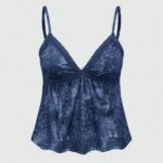 Hippie Women's Vintage Printed Camisole For Summer Holiday