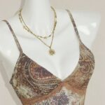 Women's Vintage Paisley Print Camisole For Summer Boho Tank Top Women Paisley Tank Top