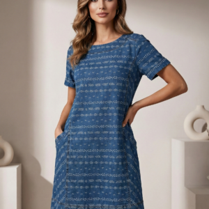 Laura Ashley UK 14 Denim Dress